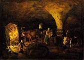 HÉRISSON LOUIS FRANÇOIS Intérieur D'étable HÉRISSON LOUIS FRANÇOIS Intérieur D'étable