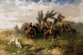 HAAG Hans Johann Group Of Horsemen HAAG Hans Johann Group Of Horsemen