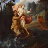 HAASE Carl The Abduction Of Deianeira By The Centaur Nessus HAASE Carl The Abduction Of Deianeira By The Centaur Nessus