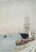 HAGEMANS Maurice At The Antwerp Docks HAGEMANS Maurice At The Antwerp Docks