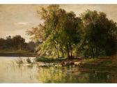 HALBERG-KRAUSS Fritz Seeuferlandschaft HALBERG-KRAUSS Fritz Seeuferlandschaft