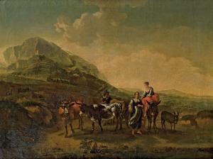 Nicolaes Claes Fr. Hals - Italianisierende Landschaft