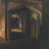 HAMMERSHOI Svend Magdalen Cloisters In Oxford HAMMERSHOI Svend Magdalen Cloisters In Oxford
