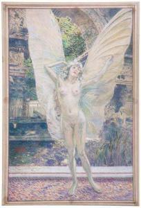 Sigmund Walter Hampel - Nude Fairy