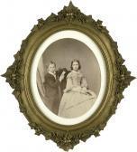 HANFSTAENGL Franz Double Portrait Of The Duchess And Duke Of Bavaria HANFSTAENGL Franz Double Portrait Of The Duchess And Duke Of Bavaria