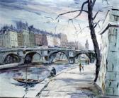 HANN George Bridge Over The Seine HANN George Bridge Over The Seine