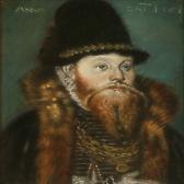HANSEN Hans Christian Portrait Of The Danish Noble Man Oluf Mouritsen Krognos, Bregentved Castle HANSEN Hans Christian Portrait Of The Danish Noble Man Oluf Mouritsen Krognos, Bregentved Castle