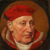 HANSEN Hans Nikolaj Portrait Of A Roman Cardinal HANSEN Hans Nikolaj Portrait Of A Roman Cardinal