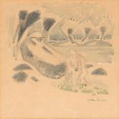 HANSEN Sikker Aage Three Ages Of Man HANSEN Sikker Aage Three Ages Of Man