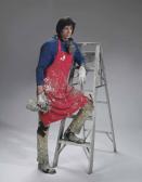 HANSON Duane Artist With Ladder HANSON Duane Artist With Ladder