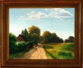HARDER Hans Landscape From Sorø Town, Denmark HARDER Hans Landscape From Sorø Town, Denmark