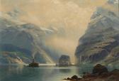 HARDERS Johannes Fjordlandschaft HARDERS Johannes Fjordlandschaft