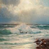 HARDES Johannes Breakers At Sunset HARDES Johannes Breakers At Sunset