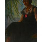 HARDRICK John Wesley Portrait Of Mrs. Lionel F. Artis HARDRICK John Wesley Portrait Of Mrs. Lionel F. Artis