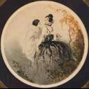 HARDY Jean-Michel Elegant Lady With Pierrot HARDY Jean-Michel Elegant Lady With Pierrot