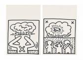 HARING Keith Drawings For Atomic Book HARING Keith Drawings For Atomic Book
