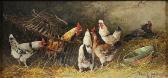 HARNEY Paul E. Rooster And Hens HARNEY Paul E. Rooster And Hens