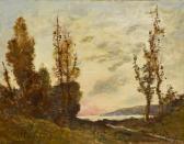 HARPIGNIES Henri Joseph Flusslandschaft Bei Untergehender Sonne HARPIGNIES Henri Joseph Flusslandschaft Bei Untergehender Sonne