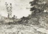 HARPIGNIES Henri Joseph Un Sentier A La Campagne HARPIGNIES Henri Joseph Un Sentier A La Campagne