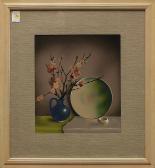 HARRIS Benjamin Jorj Still Life With Cherry Blossoms HARRIS Benjamin Jorj Still Life With Cherry Blossoms