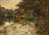 HARRIS William E. Low Water On The River Wynion HARRIS William E. Low Water On The River Wynion