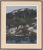 HARVEY George Wainwright A Winter Hillside HARVEY George Wainwright A Winter Hillside
