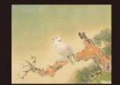 HASHIMOTO KANSETSU Old Pine And Spring Peacock HASHIMOTO KANSETSU Old Pine And Spring Peacock