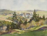 HAUFFE Siegfried Altensalz Im Vogtland Ansicht Des Sonnenbeschienen Ortes HAUFFE Siegfried Altensalz Im Vogtland Ansicht Des Sonnenbeschienen Ortes
