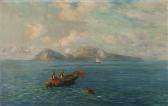 HAY Bernardo View Of Fishermen And The Island Of Capri HAY Bernardo View Of Fishermen And The Island Of Capri