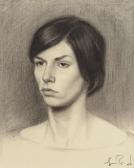 HAYES Gearoid Study Of A Young Lady HAYES Gearoid Study Of A Young Lady