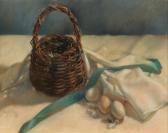 HAYES Janet Basket With Eggs HAYES Janet Basket With Eggs