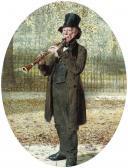 HAYLLAR James The Wandering Minstrel In A Quiet Square HAYLLAR James The Wandering Minstrel In A Quiet Square