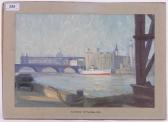 HAYWARD Alfred A Scene On The Thames HAYWARD Alfred A Scene On The Thames