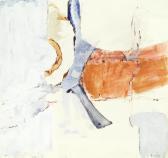 HEATH Adrian Composition - White, Blue And Orange HEATH Adrian Composition - White, Blue And Orange