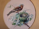HEATH SENIOR W. Birds Nest And Bird On A Branch HEATH SENIOR W. Birds Nest And Bird On A Branch