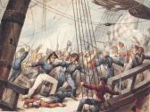 HEATH William The Boarding And Taking Of The American Frigate “chesapeak” By Hm Frigate “shannon”, HEATH William The Boarding And Taking Of The American Frigate “chesapeak” By Hm Frigate “shannon”,