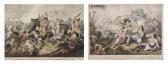 HEATH William Two Battle Scenes HEATH William Two Battle Scenes