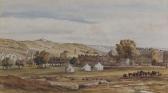 HEATHCOTE Charles Gilbert Jerusalem From The North West HEATHCOTE Charles Gilbert Jerusalem From The North West