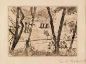 HECKEL Erich Badende An Der Alster HECKEL Erich Badende An Der Alster