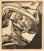 HECKEL Erich Frauenkopf HECKEL Erich Frauenkopf