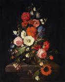HEEM de Cornelis Blumenstillleben In Glasvase HEEM de Cornelis Blumenstillleben In Glasvase