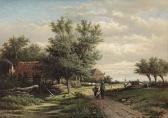 HEEREBAART Georgius A Peasant Family On A Path HEEREBAART Georgius A Peasant Family On A Path