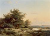 HEEREBAART Georgius Flusslandschaft Mit Figürlicher Staffage HEEREBAART Georgius Flusslandschaft Mit Figürlicher Staffage