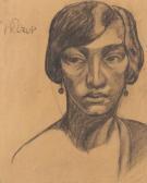 HEERUP Henry Sketch For Pigen Fra Øst HEERUP Henry Sketch For Pigen Fra Øst
