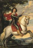HEIMBACH Wolfgang Equestrian Portrait Of A Gentleman HEIMBACH Wolfgang Equestrian Portrait Of A Gentleman