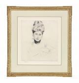 HELLEU Paul Cesar Alice Pensive HELLEU Paul Cesar Alice Pensive