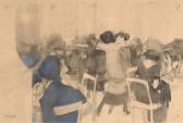 HEM van der Pieter Two Dancing Ladies HEM van der Pieter Two Dancing Ladies