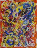 Hendrik GRISE Untitled Abstract Composition Hendrik GRISE Untitled Abstract Composition