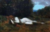 HENNER Jean Jacques Nymphe Endormie HENNER Jean Jacques Nymphe Endormie
