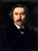 HENNER Jean Jacques Portrait De Monsieur Goutzwiller (1819-1900) HENNER Jean Jacques Portrait De Monsieur Goutzwiller (1819-1900)